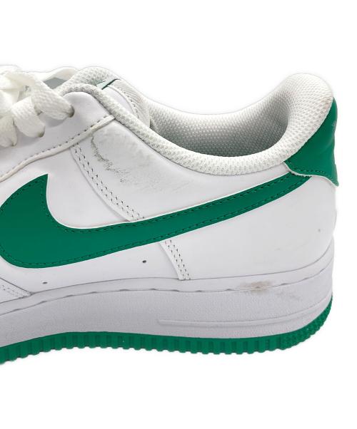 NIKE（ナイキ）NIKE (ナイキ) AIR FORCE 1 07 ホワイト×グリーン サイズ:26cmの古着・服飾アイテム