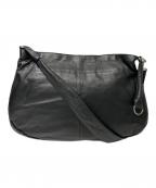 ）の古着「SAC NACELLE レザーワンショルダーバッグ」｜ブラック
