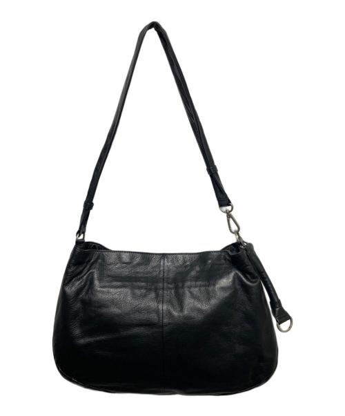 TOUT Y EST（トゥティエ）TOUT Y EST (トゥティエ) SAC NACELLE レザーワンショルダーバッグ ブラックの古着・服飾アイテム