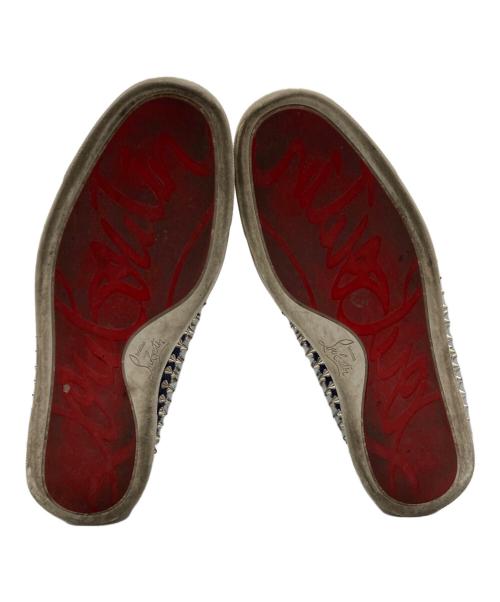 Christian Louboutin（クリスチャン・ルブタン）Christian Louboutin (クリスチャン・ルブタン) スタッズスリッポン インディゴ サイズ:不明の古着・服飾アイテム