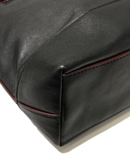 COACH（コーチ）COACH (コーチ) レザーメッセンジャーバッグ ブラックの古着・服飾アイテム