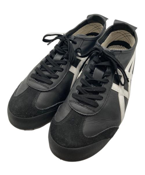 Onitsuka Tiger（オニツカタイガー）Onitsuka Tiger (オニツカタイガー) MEXICO 66 ローカットスニーカー ブラック サイズ:30cmの古着・服飾アイテム
