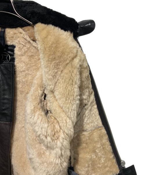 G-STAR RAW（ジースターロゥ）G-STAR RAW (ジースターロゥ) PILOT LEATHER JACKET ブラウン サイズ:Sの古着・服飾アイテム