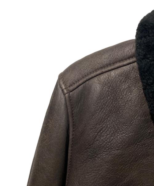 G-STAR RAW（ジースターロゥ）G-STAR RAW (ジースターロゥ) PILOT LEATHER JACKET ブラウン サイズ:Sの古着・服飾アイテム