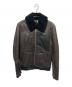 G-STAR RAW（ジースターロゥ）の古着「PILOT LEATHER JACKET」｜ブラウン