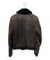 G-STAR RAW (ジースターロゥ) PILOT LEATHER JACKET ブラウン サイズ:S：20000円