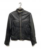 G-STAR RAWジースターロゥ）の古着「RE LEATHER BIKER JKT」｜ブラック