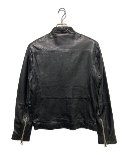 G-STAR RAW（ジースターロゥ）G-STAR RAW (ジースターロゥ) RE LEATHER BIKER JKT ブラック サイズ:XSの古着・服飾アイテム