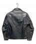 Schott (ショット) レザーシングルライダースジャケット ブラック サイズ:36：28000円