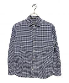 NIGEL CABOURN（ナイジェルケーボン）の古着「BRITISH OFFICERS SHIRT」｜ホワイト×ネイビー
