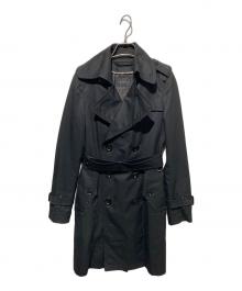 BURBERRY BLACK LABEL（バーバリーブラックレーベル）の古着「ライナー付トレンチコート」｜ブラック