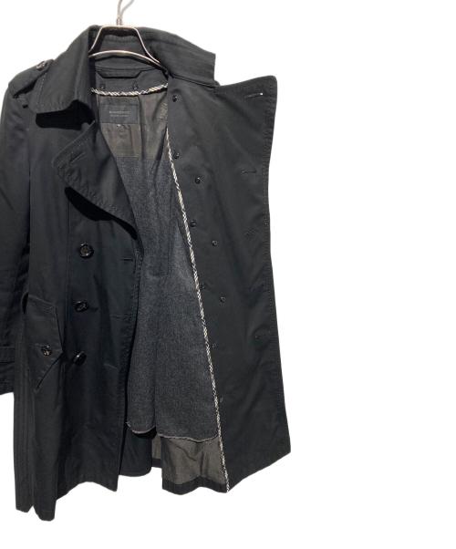 BURBERRY BLACK LABEL（バーバリーブラックレーベル）BURBERRY BLACK LABEL (バーバリーブラックレーベル) ライナー付トレンチコート ブラック サイズ:38の古着・服飾アイテム