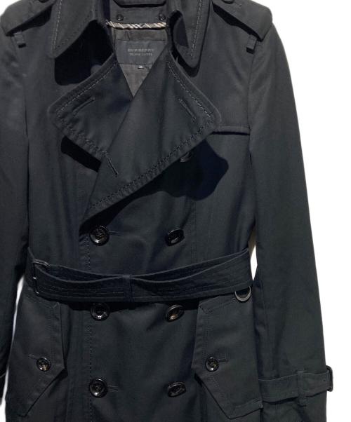BURBERRY BLACK LABEL（バーバリーブラックレーベル）BURBERRY BLACK LABEL (バーバリーブラックレーベル) ライナー付トレンチコート ブラック サイズ:38の古着・服飾アイテム