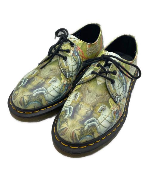 Dr.Martens（ドクターマーチン）Dr.Martens (ドクターマーチン) 3ホールシューズ グリーン サイズ:UK3の古着・服飾アイテム