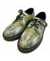 Dr.Martens（ドクターマーチン）の古着「3ホールシューズ」｜グリーン