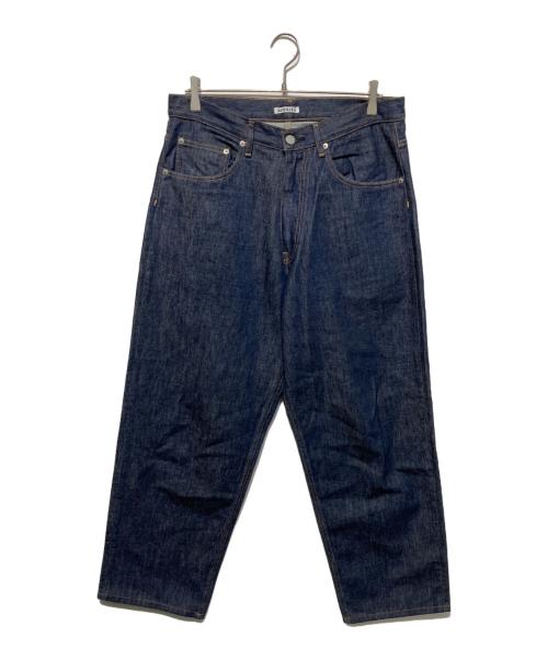 AURALEE（オーラリー）AURALEE (オーラリー) HARD TWIST DENIM WIDE PANTS インディゴ サイズ:32の古着・服飾アイテム