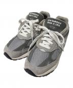 NEW BALANCEニューバランス）の古着「993ローカットスニーカー」｜グレー