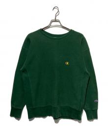 Champion（チャンピオン）の古着「リバースウィーブスウェット」｜グリーン
