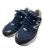 NEW BALANCEニューバランス）の古着「ローカットスニーカー」｜ネイビー