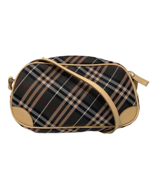 BURBERRY BLUE LABEL（バーバリー ブルー レーベル）BURBERRY BLUE LABEL (バーバリー ブルー レーベル) チェック柄ショルダーバッグ グレーの古着・服飾アイテム