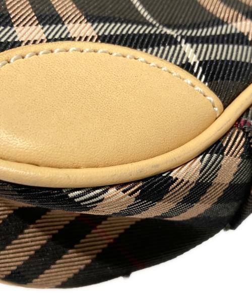 BURBERRY BLUE LABEL（バーバリー ブルー レーベル）BURBERRY BLUE LABEL (バーバリー ブルー レーベル) チェック柄ショルダーバッグ グレーの古着・服飾アイテム