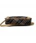 中古・古着 BURBERRY BLUE LABEL (バーバリー ブルー レーベル) チェック柄ショルダーバッグ グレー：8000円