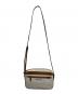 MICHAEL KORS (マイケルコース) JET SET ITEM ラージ EW ジップ チェーン クロスボディー ブラウン×ホワイト：7000円