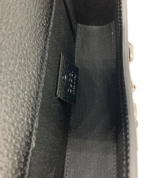 GUCCI（グッチ）GUCCI (グッチ) ホースビット1955 ミニショルダーバッグ ブラックの古着・服飾アイテム