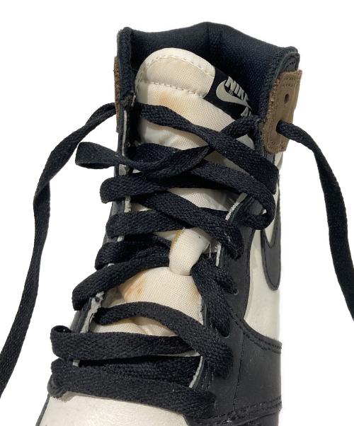 NIKE（ナイキ）NIKE (ナイキ) GS Air Jordan 1 High OG ホワイト×ブラウン サイズ:24cmの古着・服飾アイテム