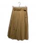 sacai（サカイ）の古着「WIP PLEATED SKIRT」｜ベージュ