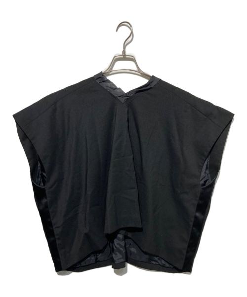 sacai（サカイ）sacai (サカイ) プルオーバーベスト ブラック サイズ:1の古着・服飾アイテム