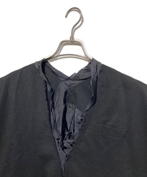 sacai（サカイ）sacai (サカイ) プルオーバーベスト ブラック サイズ:1の古着・服飾アイテム