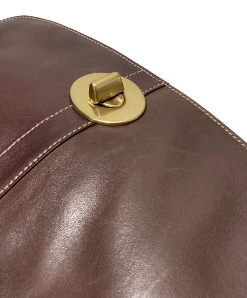 COACH（コーチ）COACH (コーチ) ターンロックワンショルダーバッグ ブラウンの古着・服飾アイテム