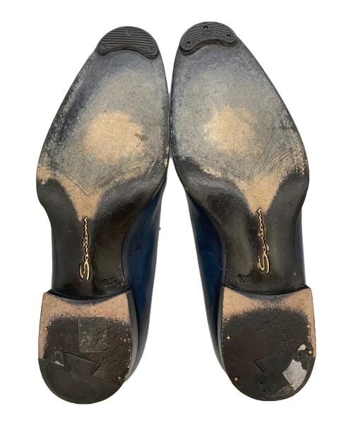 Santoni（サントーニ）Santoni (サントーニ) ドレスシューズ ネイビー サイズ:6.5の古着・服飾アイテム