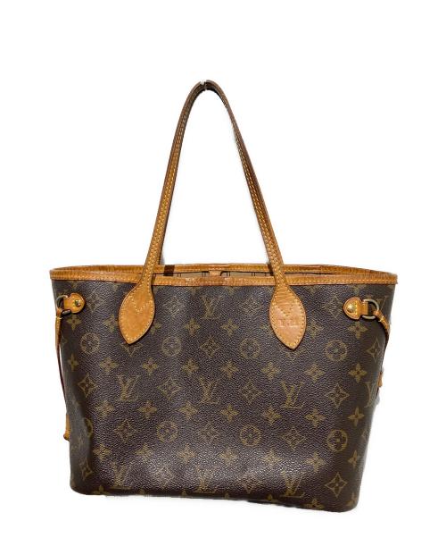 LOUIS VUITTON（ルイ ヴィトン）LOUIS VUITTON (ルイ ヴィトン) ネヴァーフルPM トートバッグ ブラウンの古着・服飾アイテム