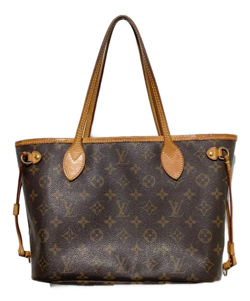 LOUIS VUITTON（ルイ ヴィトン）LOUIS VUITTON (ルイ ヴィトン) ネヴァーフルPM トートバッグ ブラウンの古着・服飾アイテム