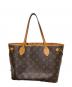 LOUIS VUITTON（ルイ ヴィトン）の古着「ネヴァーフルPM トートバッグ」｜ブラウン