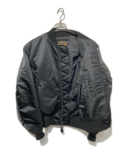 ALPHA（アルファ）ALPHA (アルファ) MA-1 DOBBS VINTAGE ブラック サイズ:Mの古着・服飾アイテム