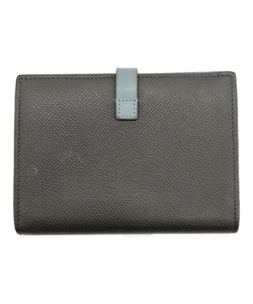 CELINE（セリーヌ）CELINE (セリーヌ) ミディアムストラップウォレット グレーの古着・服飾アイテム