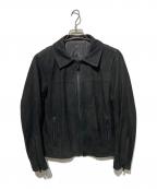 A LEATHERア レザー）の古着「Drizzler jacket」｜ブラック