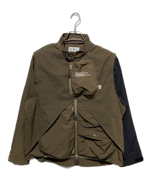 CMF OUTDOOR GARMENT（コンフィーアウトドアガーメント）CMF OUTDOOR GARMENT (コンフィーアウトドアガーメント) OVERLAY JACKET オリーブ サイズ:Mの古着・服飾アイテム
