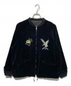 THRIFTY LOOKスリフティールック）の古着「SOUVENIR ALASKA JACKET」｜ブラック