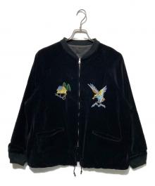 THRIFTY LOOK（スリフティールック）の古着「SOUVENIR ALASKA JACKET」｜ブラック