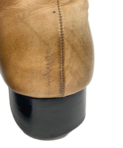 PADRONE（パドローネ）PADRONE (パドローネ) SIDE ZIP SHORT BOOTS ブラウン サイズ:40の古着・服飾アイテム