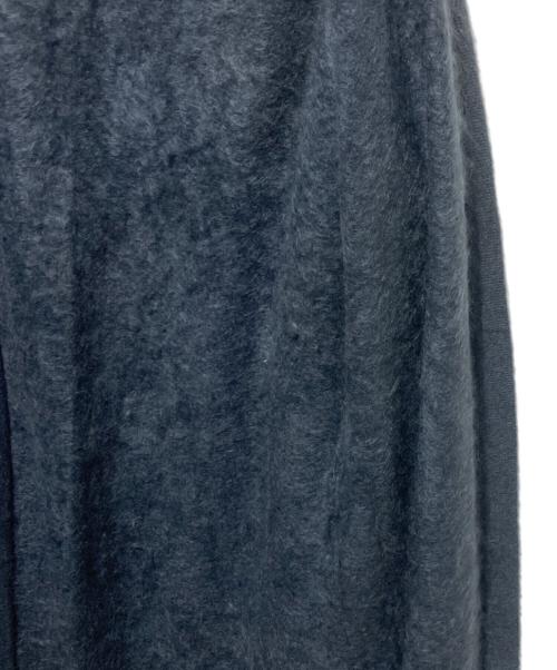ASTRAET（アストラット）ASTRAET (アストラット) カシミヤ 12G ファー ロングカーディガン グレー サイズ:　の古着・服飾アイテム