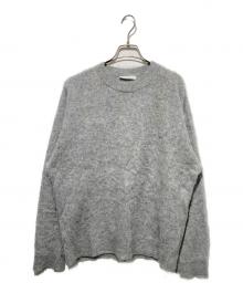 DOMELLE（ドメル）の古着「FUR CASHMERE PULLOVER」｜グレー