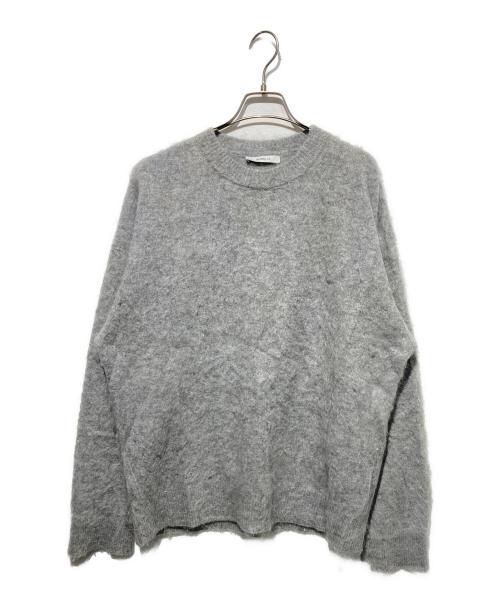 DOMELLE（ドメル）DOMELLE (ドメル) FUR CASHMERE PULLOVER グレー サイズ:9の古着・服飾アイテム