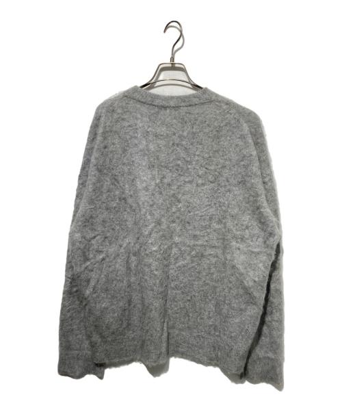 DOMELLE（ドメル）DOMELLE (ドメル) FUR CASHMERE PULLOVER グレー サイズ:9の古着・服飾アイテム