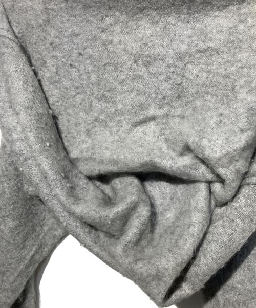 DOMELLE（ドメル）DOMELLE (ドメル) FUR CASHMERE PULLOVER グレー サイズ:9の古着・服飾アイテム