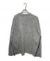 DOMELLE (ドメル) FUR CASHMERE PULLOVER グレー サイズ:9：20000円
